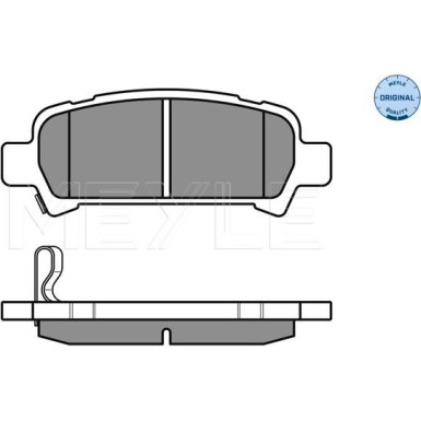 Bremsbelagsatz Subaru T. Forester/Impreza 97- Mit Sensor | 025 235 7214/W