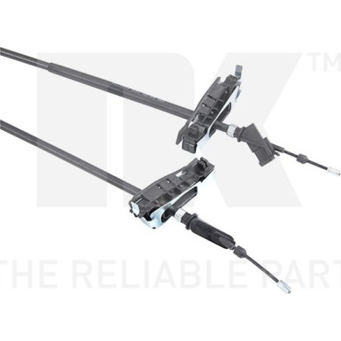Seilzug, Feststellbremse Ford T. Focus 98-04 Le/Pr Kpl | 9025111
