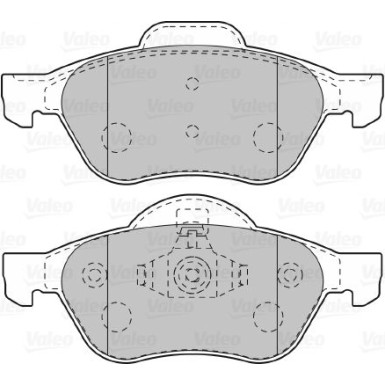 VALEO Bremsbeläge 601012