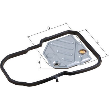 MAHLE Hydraulikfilter, Automatikgetriebe | HX 46D1