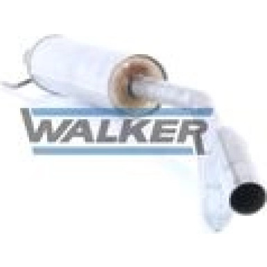 66 / Auspufftopf Mitte | OPEL Astra H 1.6i-16V 77kw 03.04 | 23140