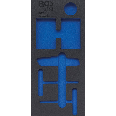 BGS Werkstattwageneinlage 1/3 | leer | für Art. 4124 | 4124-1