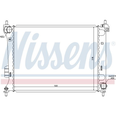 Wasserkühler PKW | HYUNDAI I20 09- 1.2 I 16V | 67609