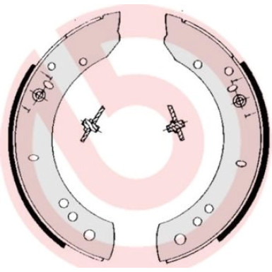 Bremsbackensatz HA LAND ROVER Defender 95-16 ESSENTIAL LINE S 44 502