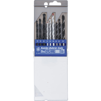 BGS Kombi-Bohrer-Satz 5 - 8 mm 9-tlg BGS Do it yourself 50819