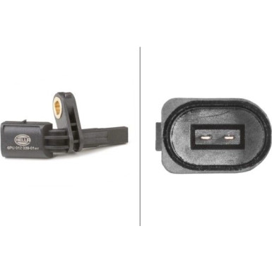 HELLA Sensor, Raddrehzahl 6PU 012 039-011