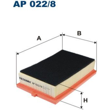 FILTRON Luftfilter AP 022/8