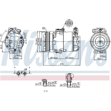 Kompressor PKW OPEL ASTRA G 98 FIRST FIT 89333