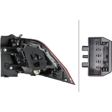 2SD 012 519-031 Heckleuchte