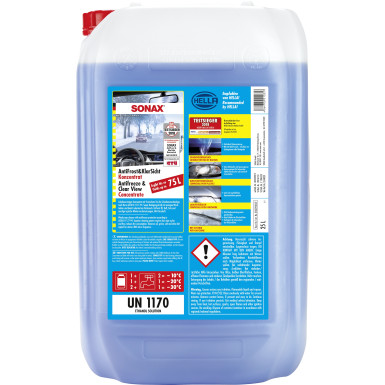 Sonax Antifrost Konzentrat 25L AntiFrost+KlarSicht Konzentrat Citrus 03327050 Sonax Antifrost Konzentrat 25L AntiFrost+KlarSicht Konzentrat Citrus 03327050