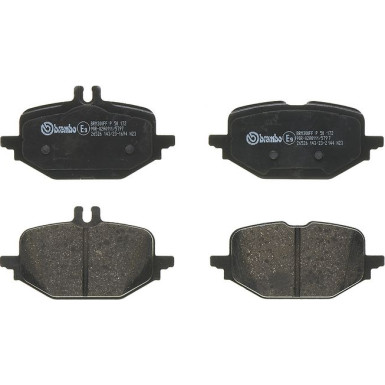 BREMBO Bremsklötze HA | MERCEDES C-Klasse 21 | P 50 172
