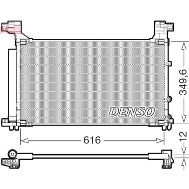 Denso | Kondensator, Klimaanlage DCN50132 Denso | Kondensator, Klimaanlage DCN50132