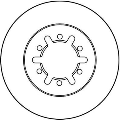 Bremsscheibe Nissan P. Navara/Pick Up/Urvan 2.0-3.0 89 | DF3001