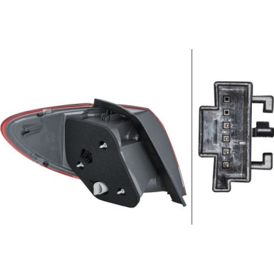 HECKLEUCHTE HELLA | MERCEDES B-KLASSE W246 11-18 | 2SD 354 873-021 HECKLEUCHTE HELLA | MERCEDES B-KLASSE W246 11-18 | 2SD 354 873-021