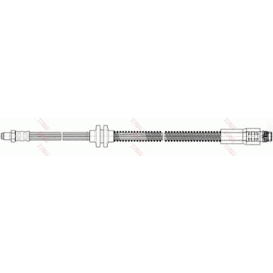 Bremsschlauch | LANCIA ZETA 2.0 JTD 00-02 | PHB500