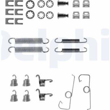 LY1053 Zubehörsatz, Bremsbacken LY1053 Zubehörsatz, Bremsbacken