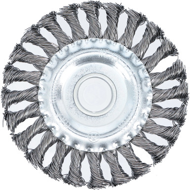BGS Scheibenbürste / Zopfrundbürste | Ø 125 mm | 3986