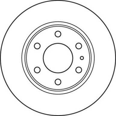 Bremsscheibe Iveco T. Daily 06-/11-/14- Mit Abs TRW SINGLE DF4988S
