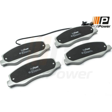 PROFIPOWER Bremsbelagsatz, Scheibenbremse 1B2110