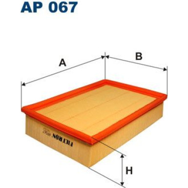 FILTRON Luftfilter AP 067 FILTRON Luftfilter AP 067