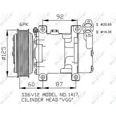 Kompressor, Klimaanlage 32235