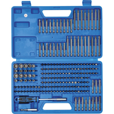 BGS Universal-/Sicherheits-Bit-Satz | Antrieb Außensechskant 6,3 mm (1/4"""") | 208-tlg | 20103