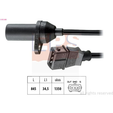 Impulsgeber, Kurbelwelle Made in Italy - OE Equivalent 1.953.381