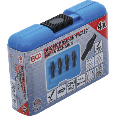 BGS Fixierbolzen-Satz | für VAG Hilfsrahmen | M12 x 1,5 | 4-tlg | 8306