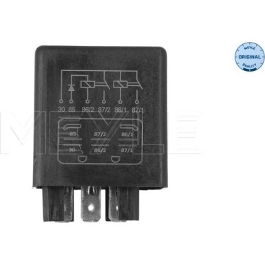 Relais, Kraftstoffpumpe MEYLE-ORIGINAL: True to OE 5148300005