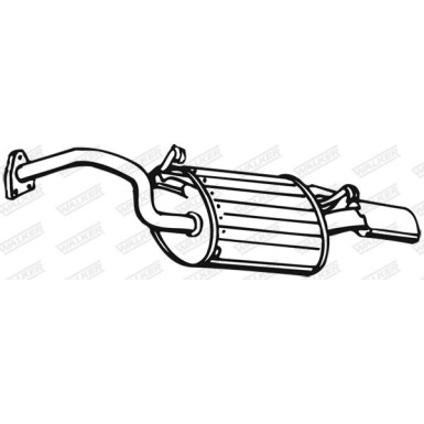 WALKER Endschalldämpfer