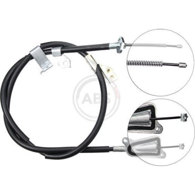 A.B.S. Handbremsseil Seilzug Festellbremse K19868