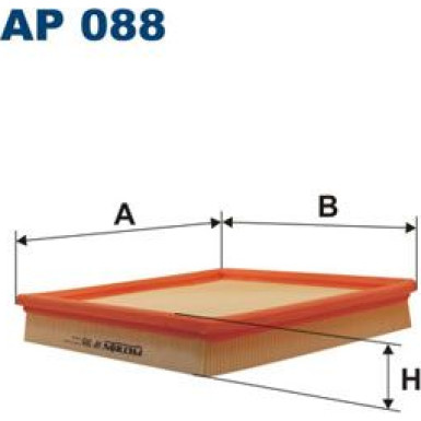 FILTRON Luftfilter AP088 FILTRON Luftfilter AP088