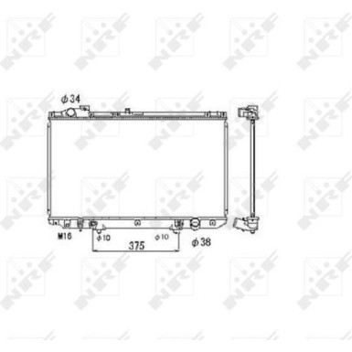 Kühler, Motorkühlung | NRF53467 Kühler, Motorkühlung | NRF53467