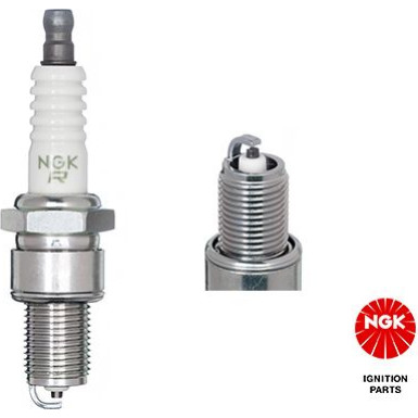 BPR5E NGK-Zündkerze m. V-Einschnitt DAIHATSU FIAT HONDA HYUNDAI MAZDA V-Line 7281