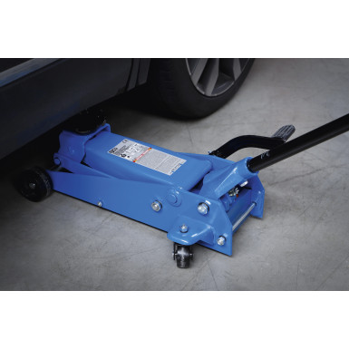 BGS Rangier-Wagenheber | hydraulisch | 3 t | mit Schnellhubpedal | 9251