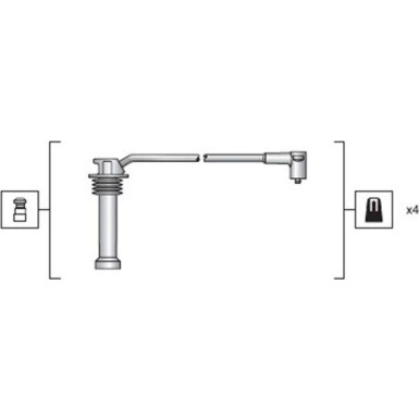 Zündleitungssatz | 941318111142 Zündleitungssatz | 941318111142