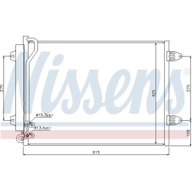 Kondensator PKW VW Passat 05 FIRST FIT 94831