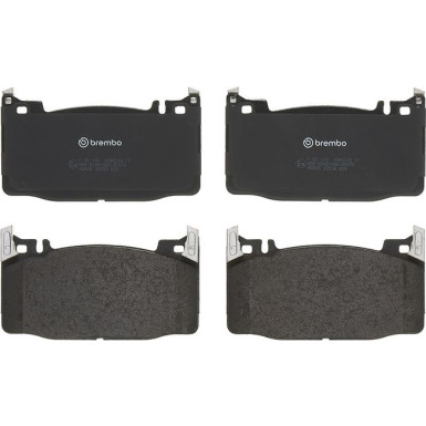 BREMBO Bremsbelagsatz, Scheibenbremse P 50 143