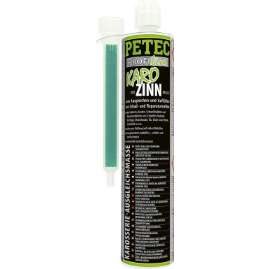 Petec Karo-Zinn Karosserieausgleichsmasse Coaxialkartusche 265ml | 96175