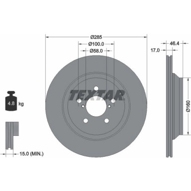 Bremsscheibe | 92309303