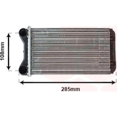 VAN WEZEL Wärmetauscher, Innenraumheizung 03006223