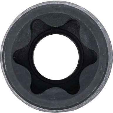 BGS Kraft-Steckschlüssel-Einsatz E-Profil | Antrieb Innenvierkant 12,5 mm (1/2"""") | SW E24 | 9779-24