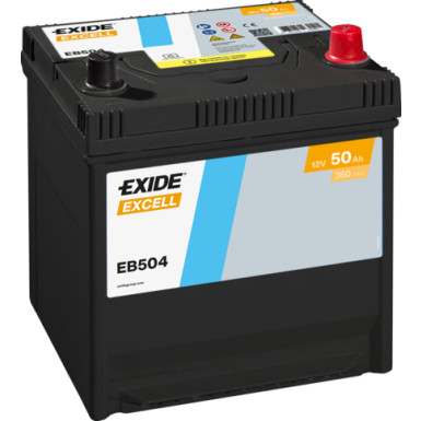 EXIDE Starterbatterie | EB504