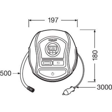 OTI450 Druckluftreifenprüfer/-füller TYREinflate 450 OTI450 Druckluftreifenprüfer/-füller TYREinflate 450
