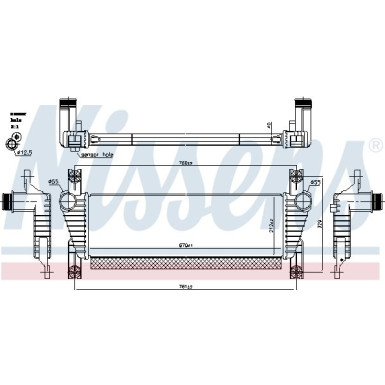 Ladeluftkühler PKW Ford Ranger 3.2 TDCI 11 FIRST FIT 961581