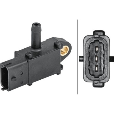 HELLA Sensor, Abgasdruck HELLA Sensor, Abgasdruck