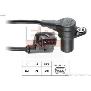 Impulsgeber, Kurbelwelle Made in Italy - OE Equivalent 1.953.057