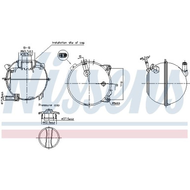 Ausgleichsbehälter Seat Cordoba 1.8 93 FIRST FIT 996120