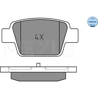 Bremsbelagsatz Fiat T. Stilo 01 | 252371415