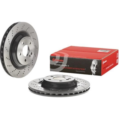 15 482 052 Bremsscheibe HA | MERCEDES SL 06 | 09.B842.41